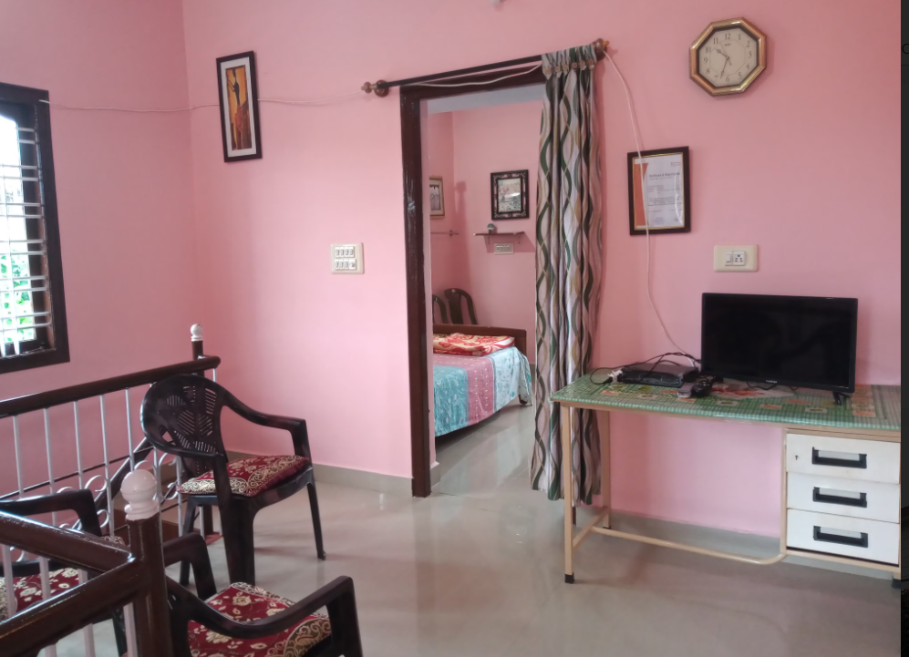 Private living and dining space at Saboath Homestay